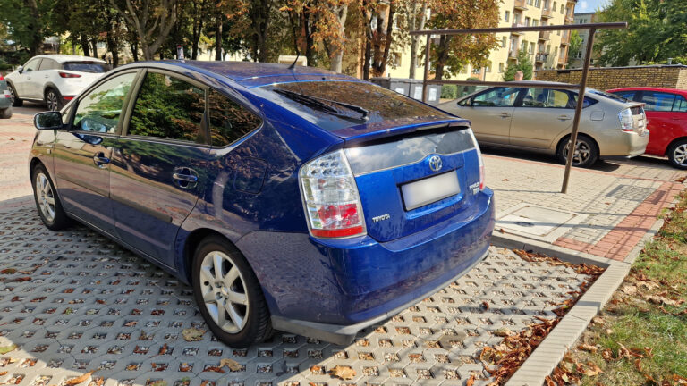prius II skos lewy tył